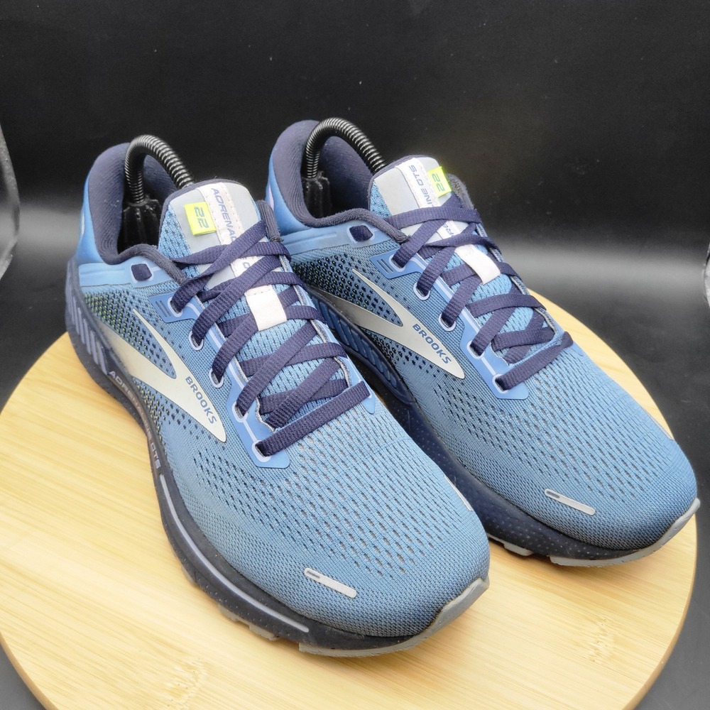 Brooks Adrenaline GTS 22 Womens Running Shoes Blue Navy 1203531B467 Size 9